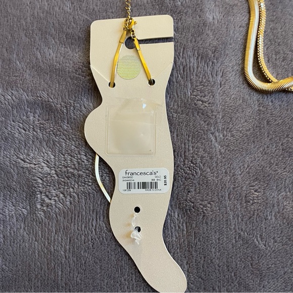 Francesca's Gold Bracelet & Anklet Set - Picture 4 of 4